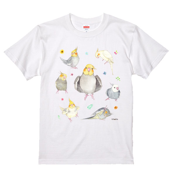 オカメインコ　Ｔシャツ